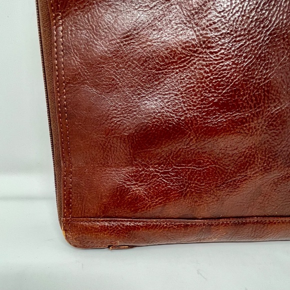 Wilson’s Vintage Brown Leather Briefcase - Picture 5 of 16